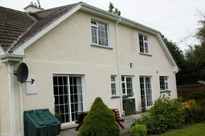 Back View of House - Exterior Painting done by DJOConnor Ltd